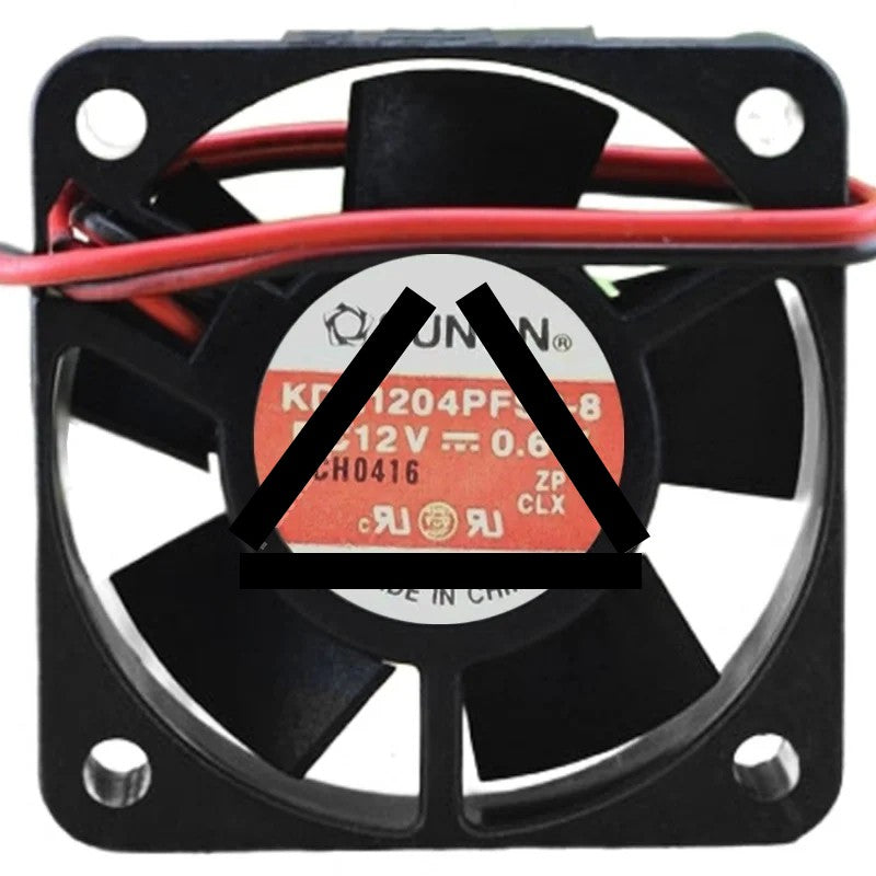 Sunon KDE1204PFS2-8 DC 12V 0.6W 2 Wires Cooling Fan