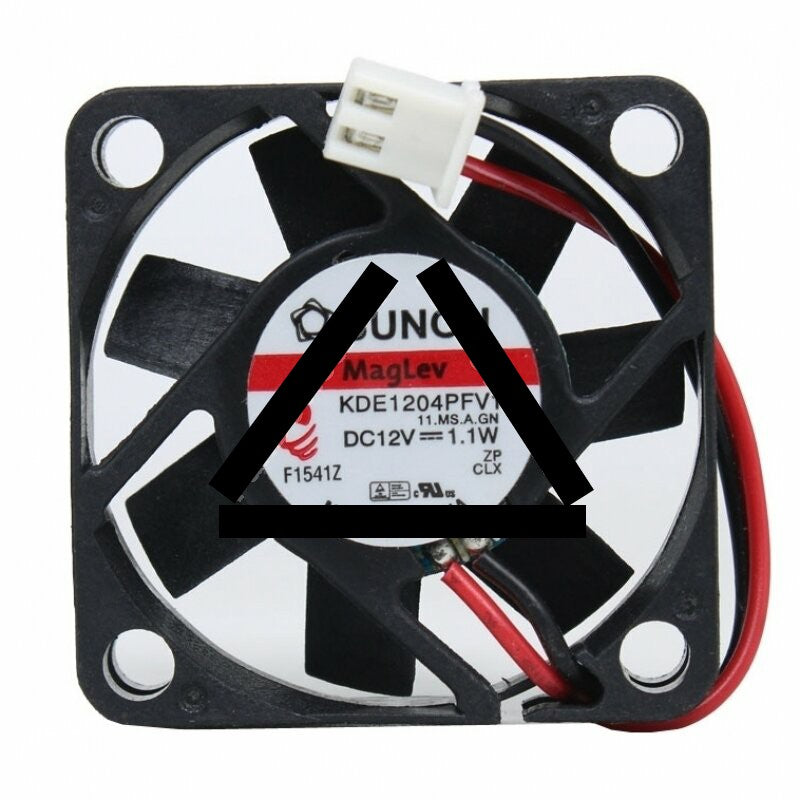 Sunon KDE1204PFV1 11.MS.A.GN DC 12V 1.1W 2 Wires / 3 Wires Axial Cooling Fan