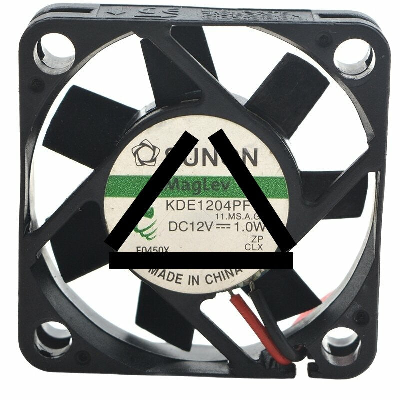 Sunon KDE1204PFV2 11.MS.A.GN DC 12V 1.0W 2 Wires / 3 Wires Axial Cooling Fan