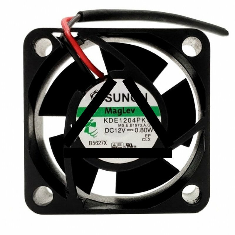 Sunon KDE1204PKV1 DC 12V 0.8W 2 Wires / 3 Wires Axial Cooling Fan