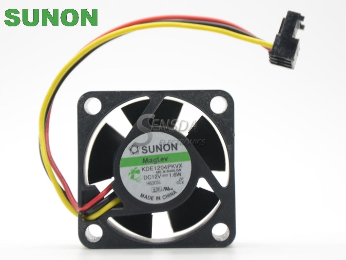 Sunon KDE1204PKVX 4020 12V 1.6W For 2950 switch server inverter cooling fan