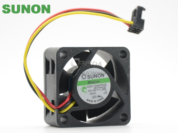 Sunon KDE1204PKVX 4020 40mm 4cm 12V 1.6W For 2950 C2950-24 switch For Huawei 5600 server inverter cooling fan