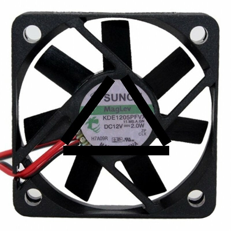 Sunon KDE1205PFVX 11.MS.A.GN DC 12V 2.0W 2 Wires / 3 Wires / 4 Wires Axial Cooling Fan
