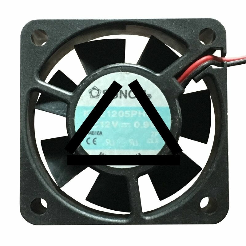 Sunon KDE1205PHB3 DC 12V 0.9W 2 Wires Axial Cooling Fan
