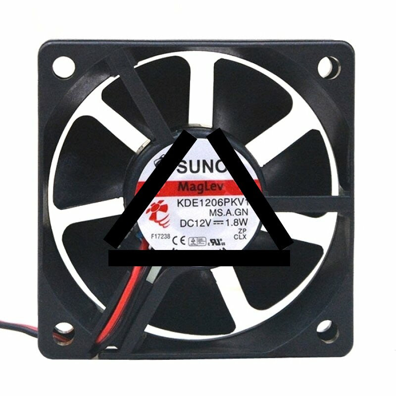 Sunon KDE1206PKV1 DC 12V 1.8W 2 Wires / 3 Wires / 4 Wires Axial Cooling Fan