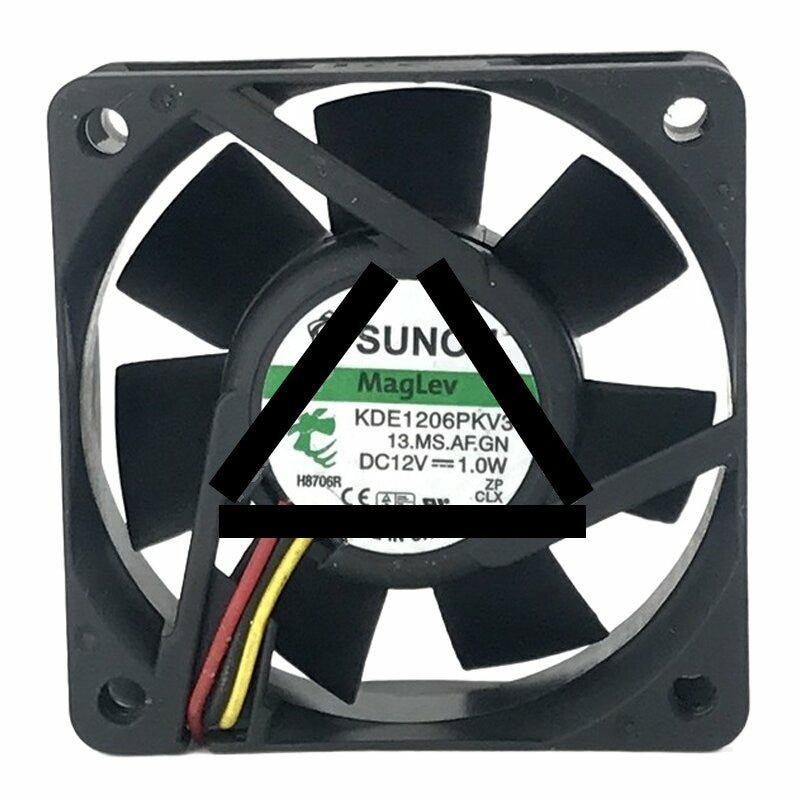 Sunon KDE1206PKV3 DC 12V 1.0W 6020 Axial Cooling Fan