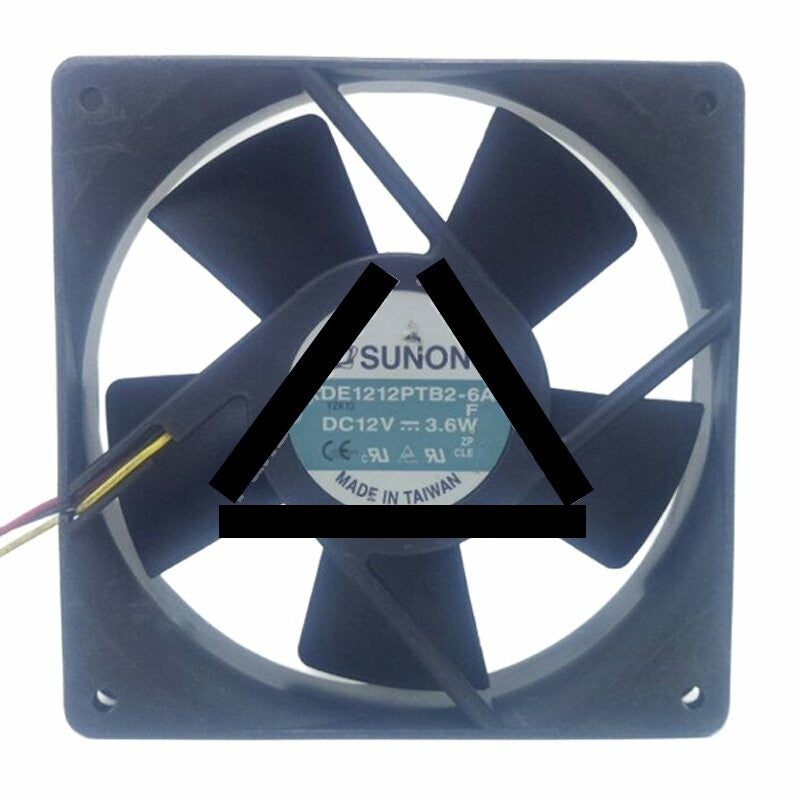 Sunon KDE1212PTB2-6A DC 12V 3.6W 12025 Axial Cooling Fan