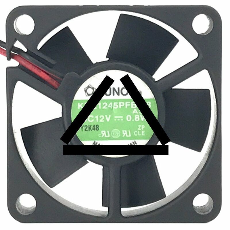 Sunon KDE1245PFB1-8 DC 12V 0.8W 2 Wires Axial Cooling Fan