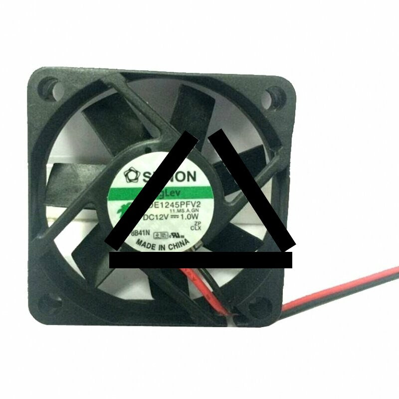 Sunon KDE1245PFV2 DC 12V 1W 2 Wires Axial Cooling Fan