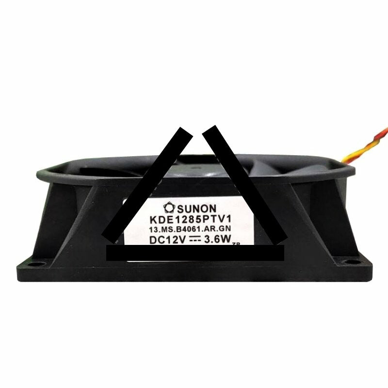 Sunon KDE1285PTV1 DC 12V 3.6W 2 Wires / 3 Wires Axial Cooling Fan