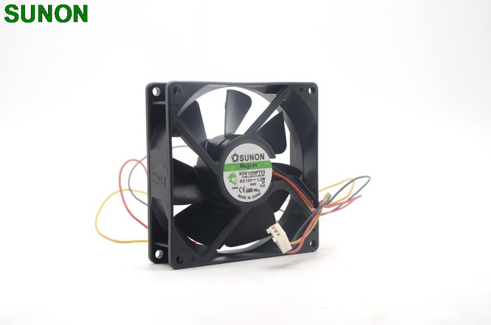 Sunon KDE19PTV3 9cm 9.2cm 9225 9025 12V 1.3W axial cooling fan