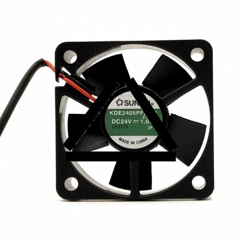 Sunon KDE2405PFB1-8 DC 24V 1.0W 2 Wires Axial Cooling Fan