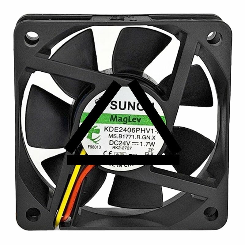 Sunon KDE2406PHV1-A DC 24V 1.7W 6015 Axial Cooling Fan