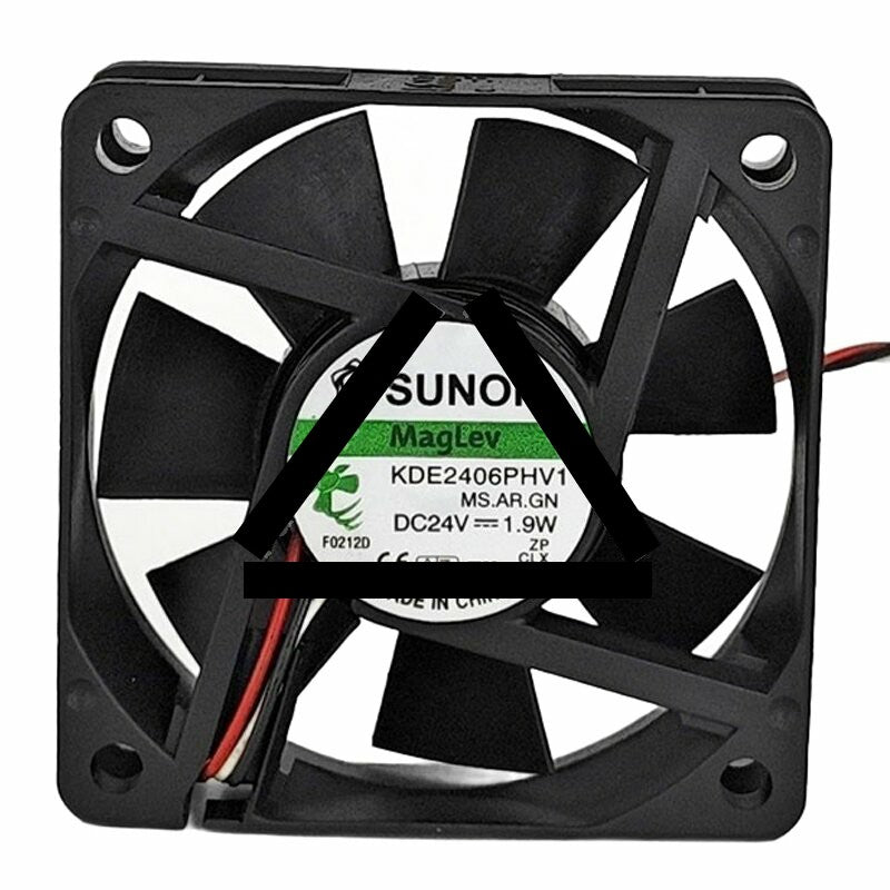 Sunon KDE2406PHV1 DC 24V 1.9W 6015 Axial Cooling Fan