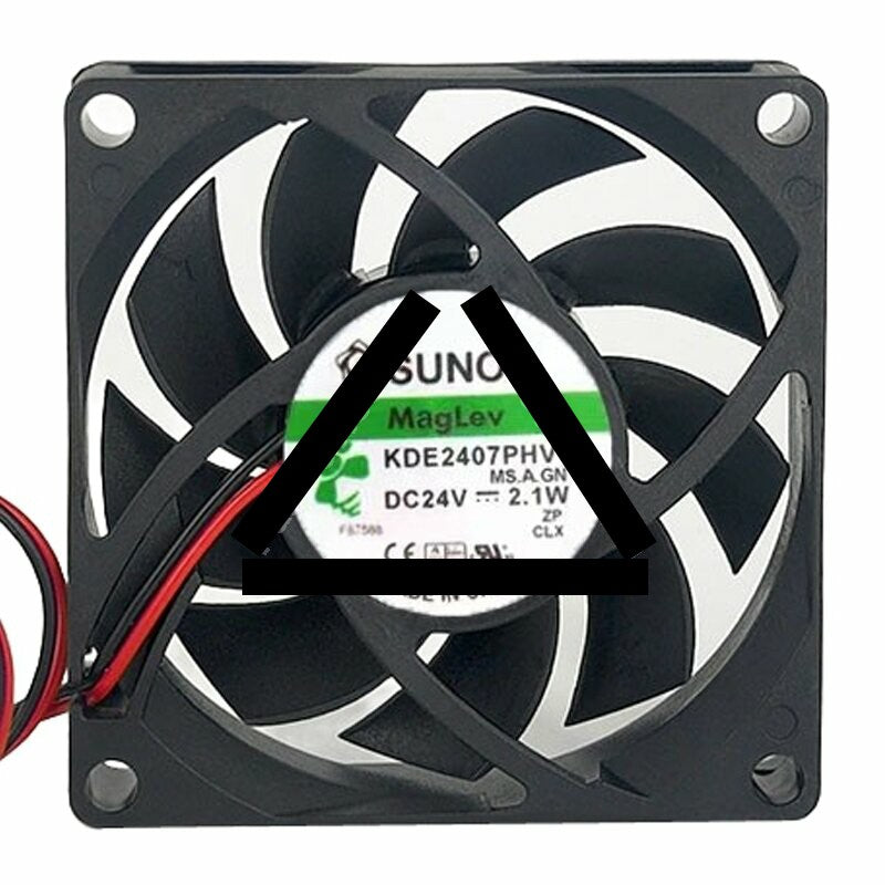 Sunon KDE2407PHV1 DC 24V 2.1W 7015 Axial Cooling Fan