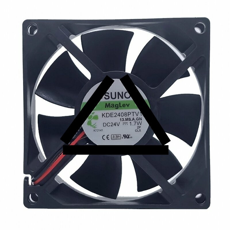 SUNON KDE2408PTV1 13.MS.A.GN DC 24V 1.7W 2 Wires Axial Cooling Fan