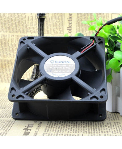 Original SUNON KDE2412PMB1-6A 12CM 12038 24V 10.3W Fan