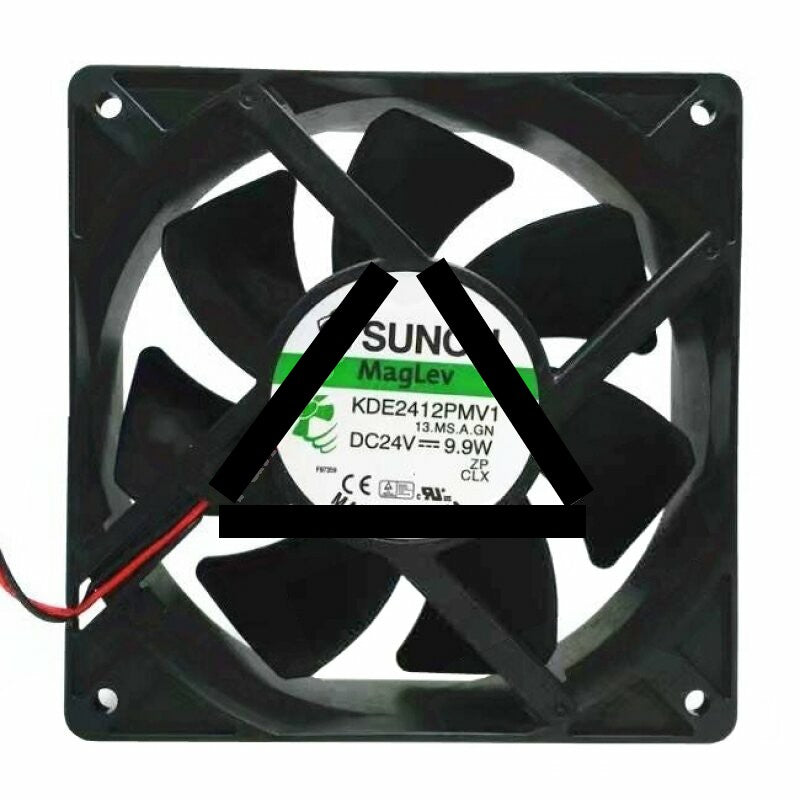 Sunon KDE2412PMV1 13.MS.A.GN DC 24V 9.9W 2 Wires / 3 Wires Axial Cooling Fan