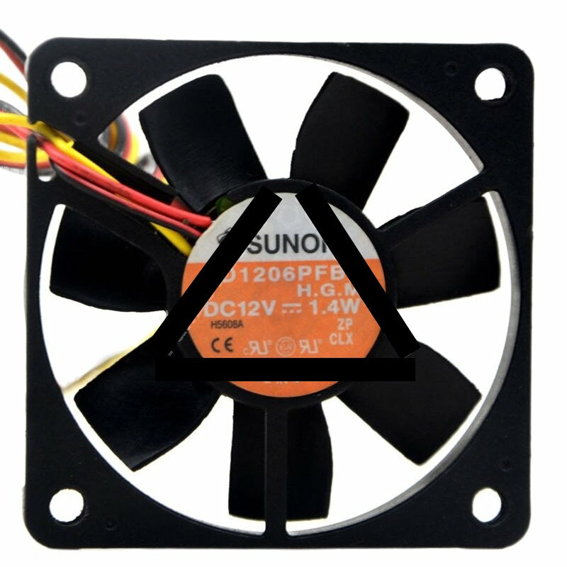 Sunon KE1206PFB1 DC 12V 1.4W 6010 Axial Cooling Fan