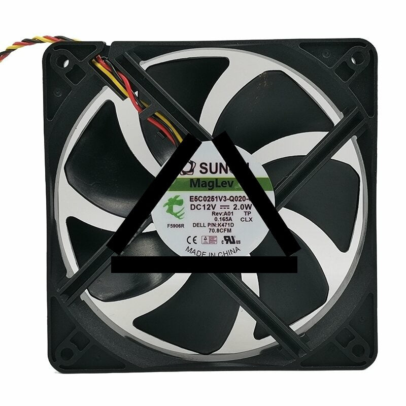 Sunon Maglev E5C0251V3-Q020-G99 DC 12V 2.0W 12025 Axial Cooling Fan