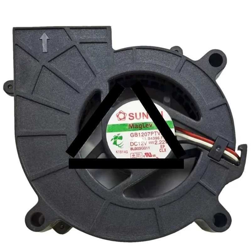 Sunon Maglev GB1207PTV2-A 12V 2.22W 3 Wires Blower Cooling Fan