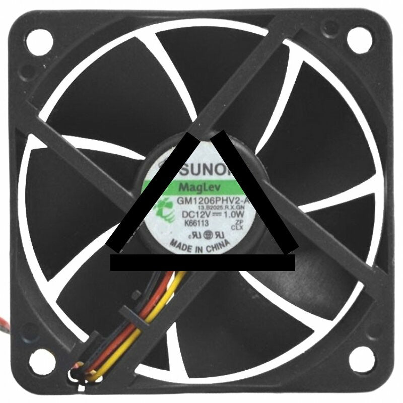 Sunon Maglev GM1206PHV2-A DC 12V 1.0W 2 / 3 Wires Axial Cooling Fan