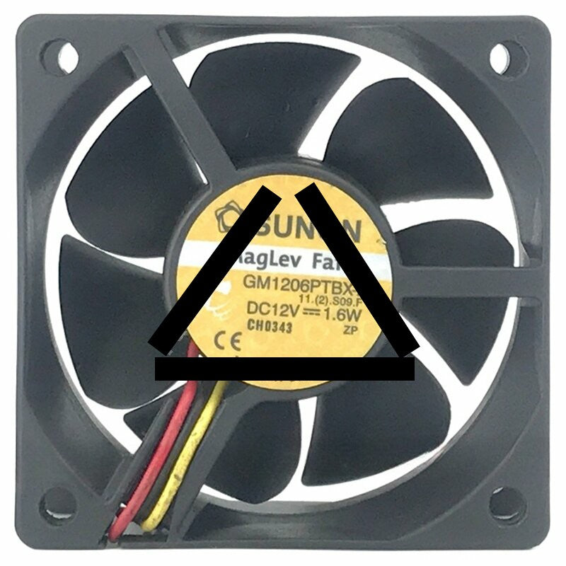 Sunon Maglev GM1206PTBX-A DC 12V 1.6W 2 / 3 Wires Axial Cooling Fan