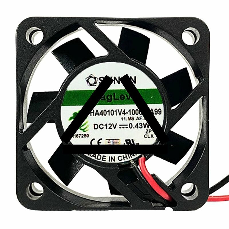 Sunon Maglev HA40101V4-1000U-A99 DC 12V 0.43W 4010 Axial Cooling Fan