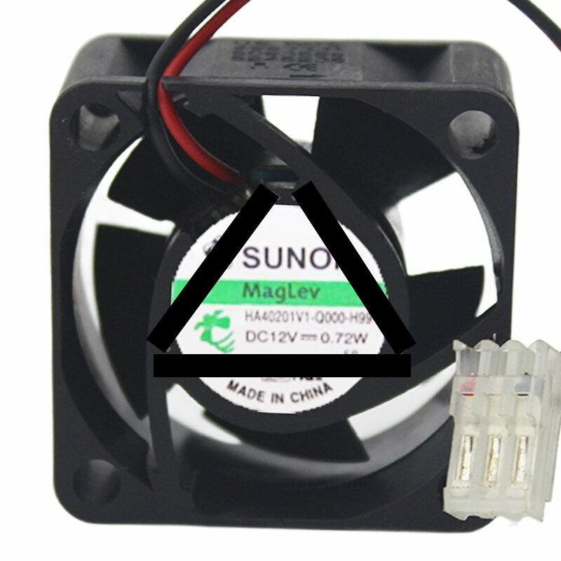 Sunon Maglev HA40201V1-Q000-H99 DC 12V 0.72W 4020 Axial Cooling Fan