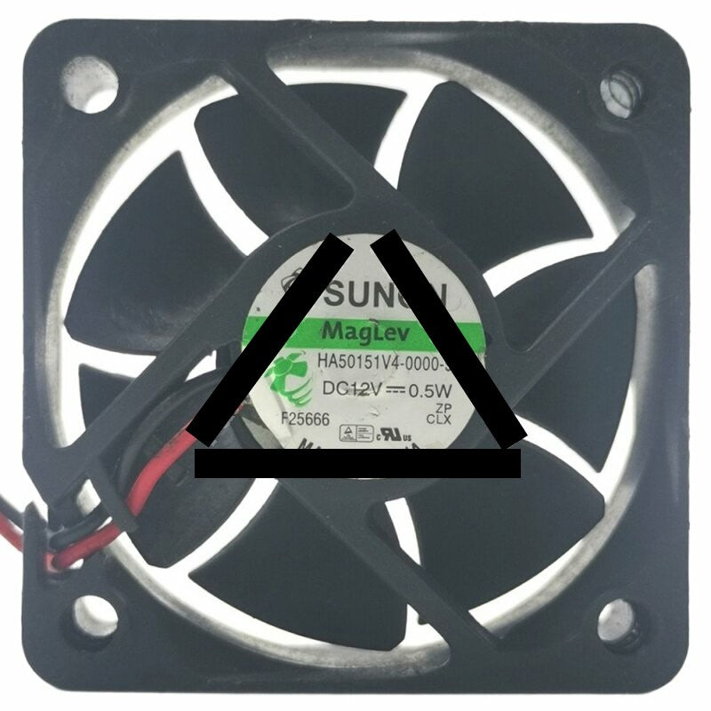 Sunon Maglev HA50151V4-0000-999 DC 12V 0.5W 2 Wires Axial Cooling Fan