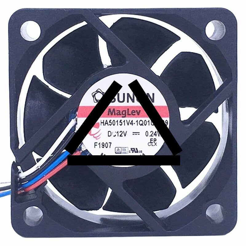 Sunon Maglev HA50151V4-1Q01U-Q99 DC 12V 0.24W 4 Wires Axial Cooling Fan