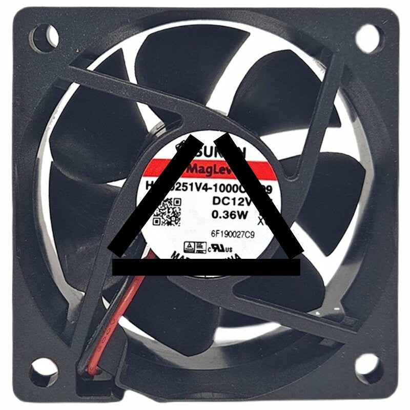 Sunon Maglev HA60251V4-1000C-A99 DC 12V 0.36W 2500RPM Axial Cooling Fan