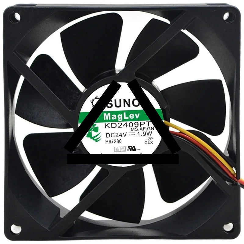 Sunon Maglev KD2409PTV1 24V 1.9W 2 / 3 Wires Axial Fan