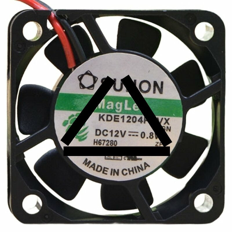Sunon Maglev KDE1204PTVX DC 12V 0.8W 2 Wires 4010 Axial Cooling Fan