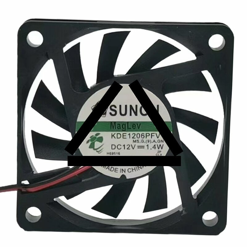Sunon Maglev KDE1206PFV1 DC 12V 1.4W 6010 Axial Cooling Fan