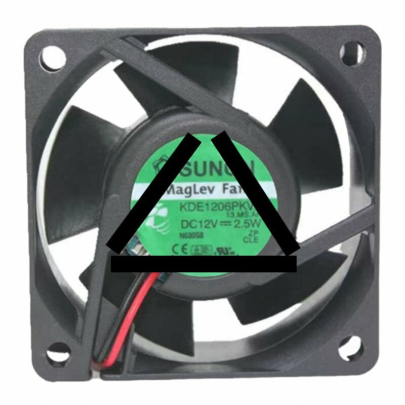 Sunon Maglev KDE1206PKVX 13.MS.AF DC 12V 2.5W 6020 Axial Cooling Fan