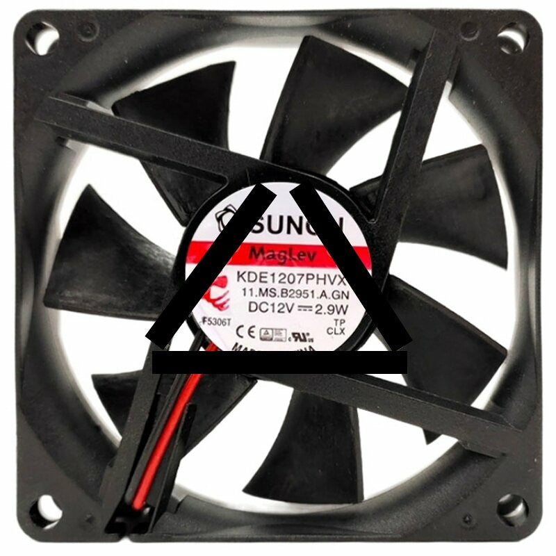 Sunon Maglev KDE1207PHVX DC 12V 2.9W 2 Wires / 4 Wires Axial Cooling Fan