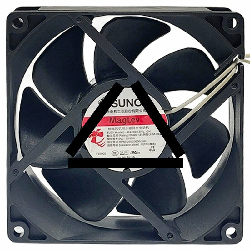 Sunon Maglev MA2092-HVL EC 220-240V 2 Wires Axial Cooling Fan