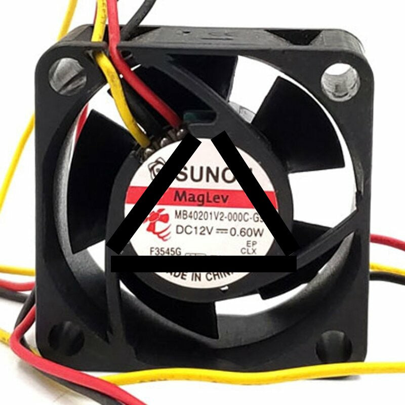Sunon Maglev MB40201V2-000C-G99 DC 12V 0.60W 4020 Axial Cooling Fan