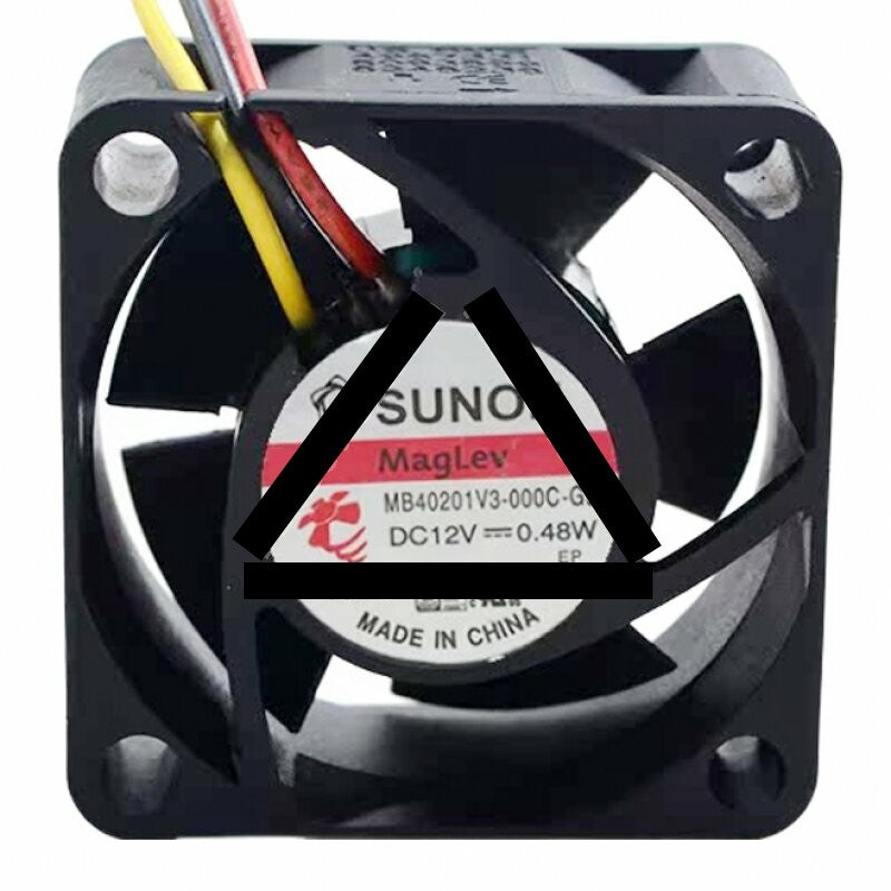 Sunon Maglev MB40201V3-000C-G99 DC 12V 0.48W 4020 Axial Cooling Fan