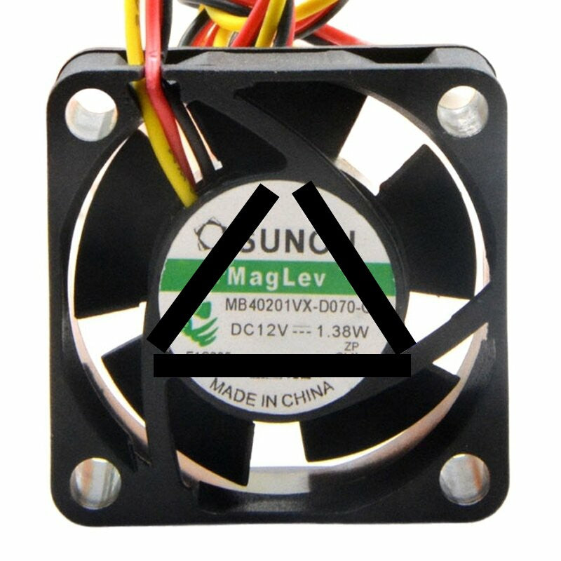 Sunon Maglev MB40201VX-D070-G99 DC 12V 1.38W 4020 Axial Cooling Fan