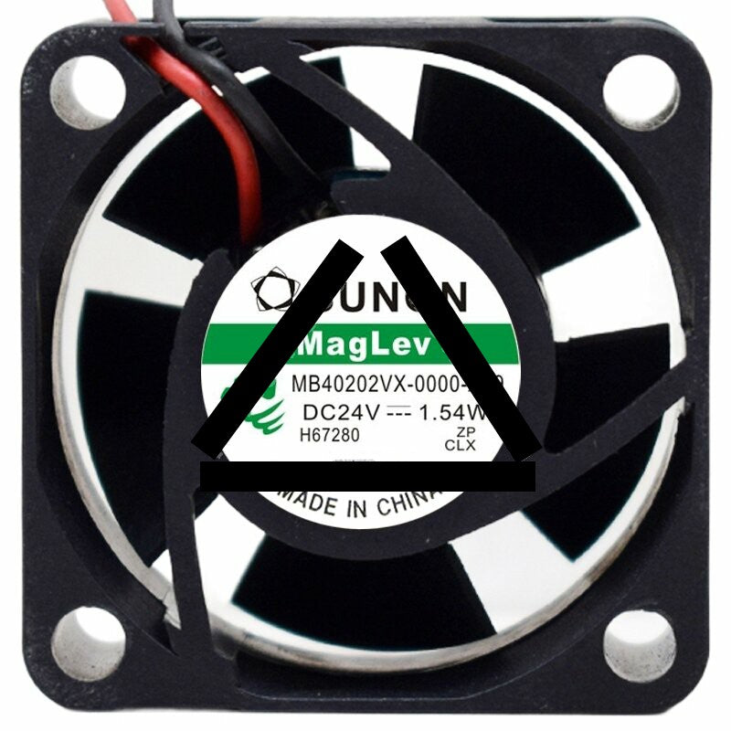 Sunon Maglev MB40202VX-0000-A99 DC 24V 1.54W 2 / 3 Wires Axial Fan