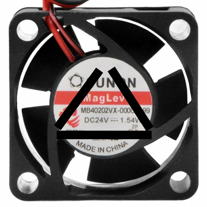 Sunon Maglev MB40202VX-000C-G99 DC 24V 1.54W 2 Wires Axial Cooling Fan