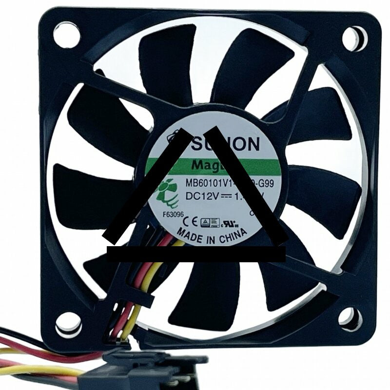 Sunon Maglev MB60101V1-0000-G99 DC 12V 1.44W 2 / 3 Wires Axial Fan