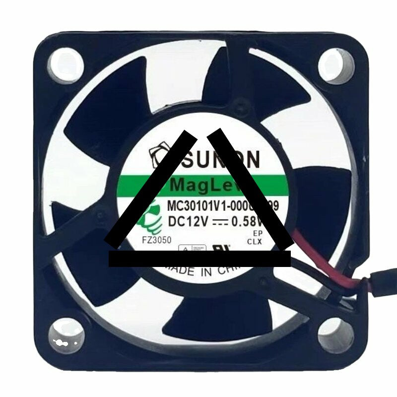 Sunon Maglev MC30101V1-000U-A99 DC 12V 0.58W 3010 Axial Cooling Fan