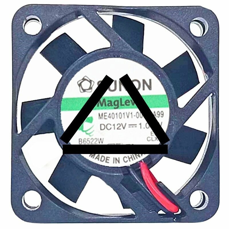 Sunon Maglev ME40101V1-0000-A99 DC 12V 1.08W 2 Wires Axial Cooling Fan