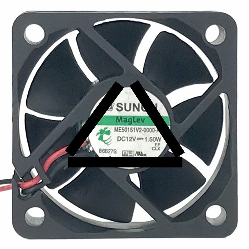 Sunon Maglev ME5015V2-0000-A99 DC 12V 1.50W 2 Wires Axial Cooling Fan