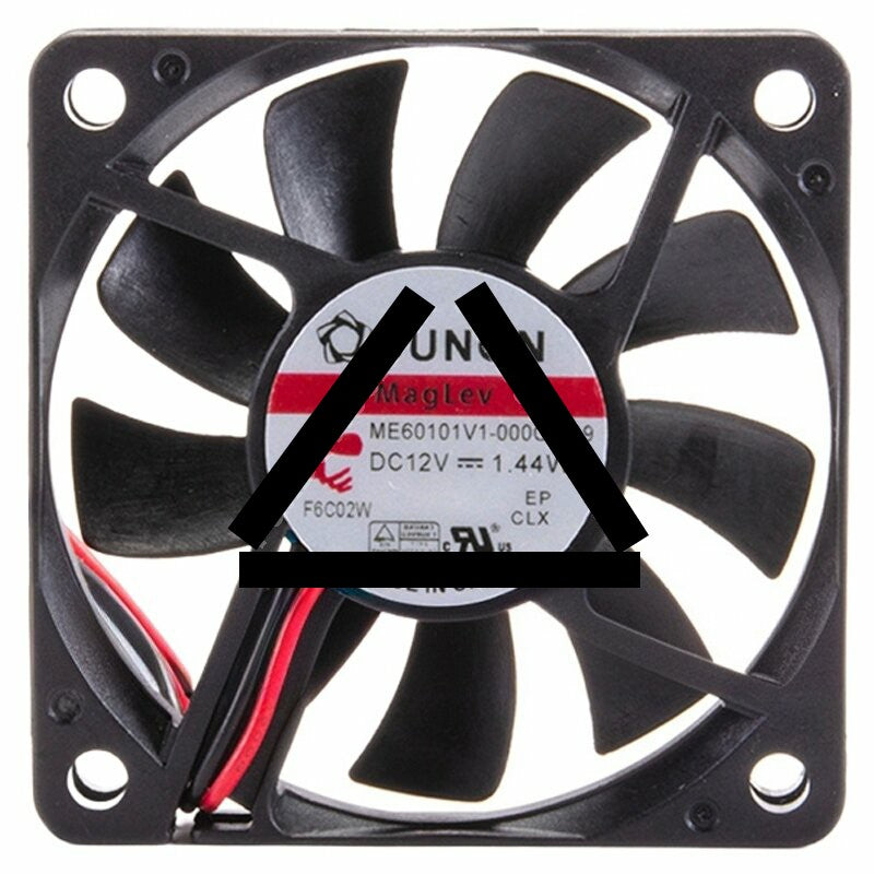 Sunon Maglev ME60101V1-000C-A99 DC 12V 1.44W 2 / 3 Wires Axial Fan