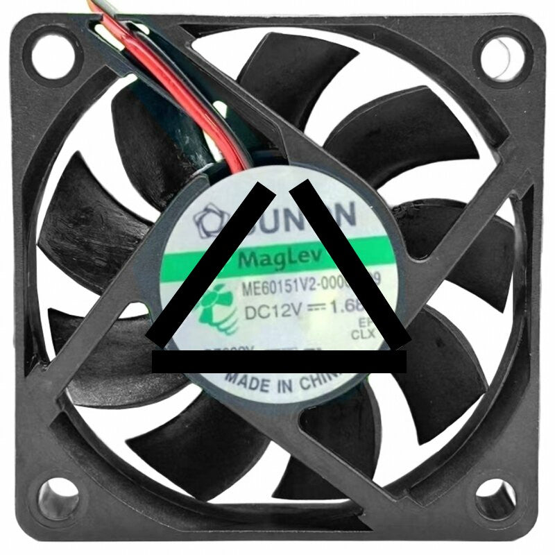 Sunon Maglev ME60151V2-0000-A99 DC 12V 1.68W 2 Wires Axial Cooling Fan