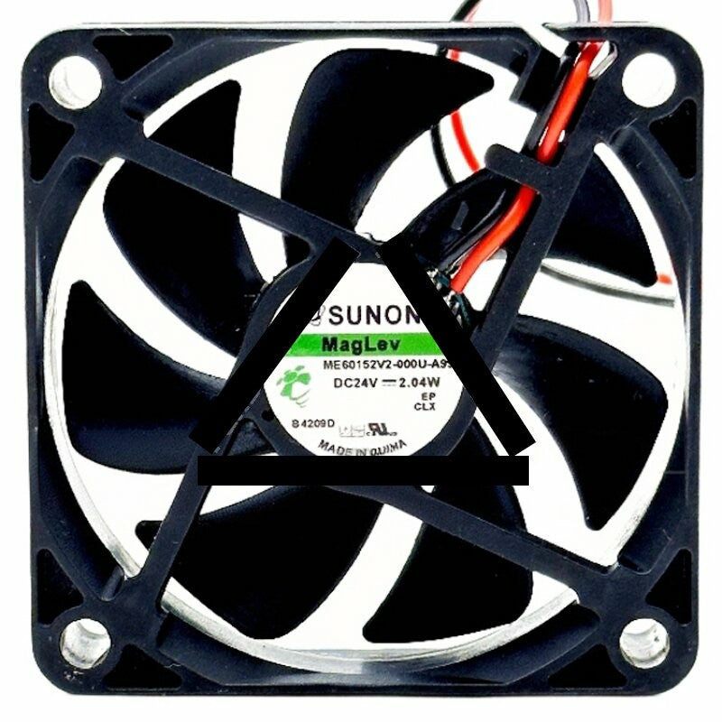 Sunon Maglev ME60152V2-000U-A99 DC 24V 2.04W 2 Wires Axial Cooling Fan